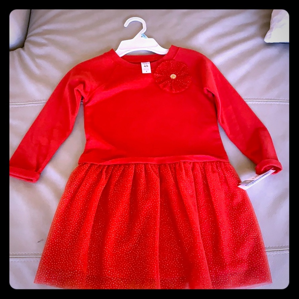 Carters new with tag red dress
